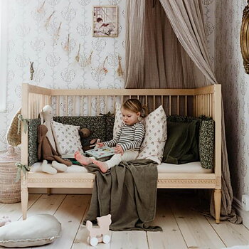 Spjälsäng Gustaviansk stil Gustavienne