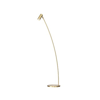 Golvlampa PUCK Matt mässing Örsjö belysning