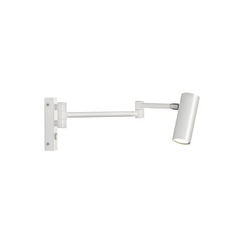 Vägglampa PUCK Kabel Vit Utvikbar arm Örsjö belysning