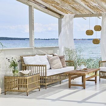 Caroline 3-sits antik soffa Exterior Sika-Design