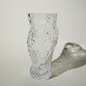 Ostrea ROCK Glas Vas klarglas Hein Studio