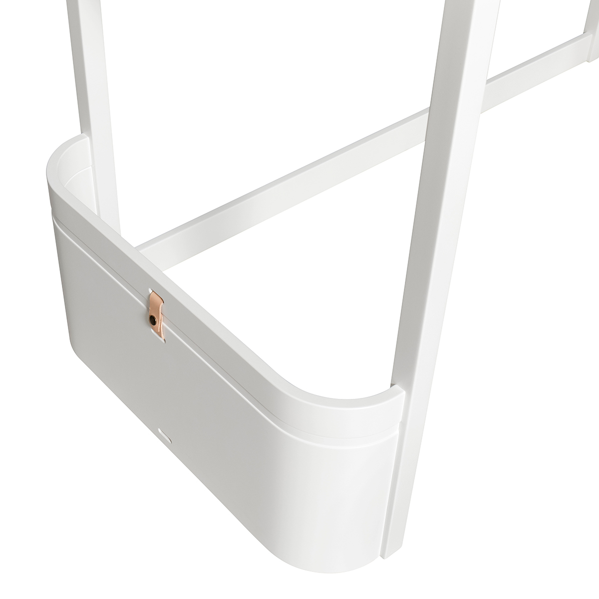 Loftsäng Wood Mini+ vit Oliver Furniture - 7