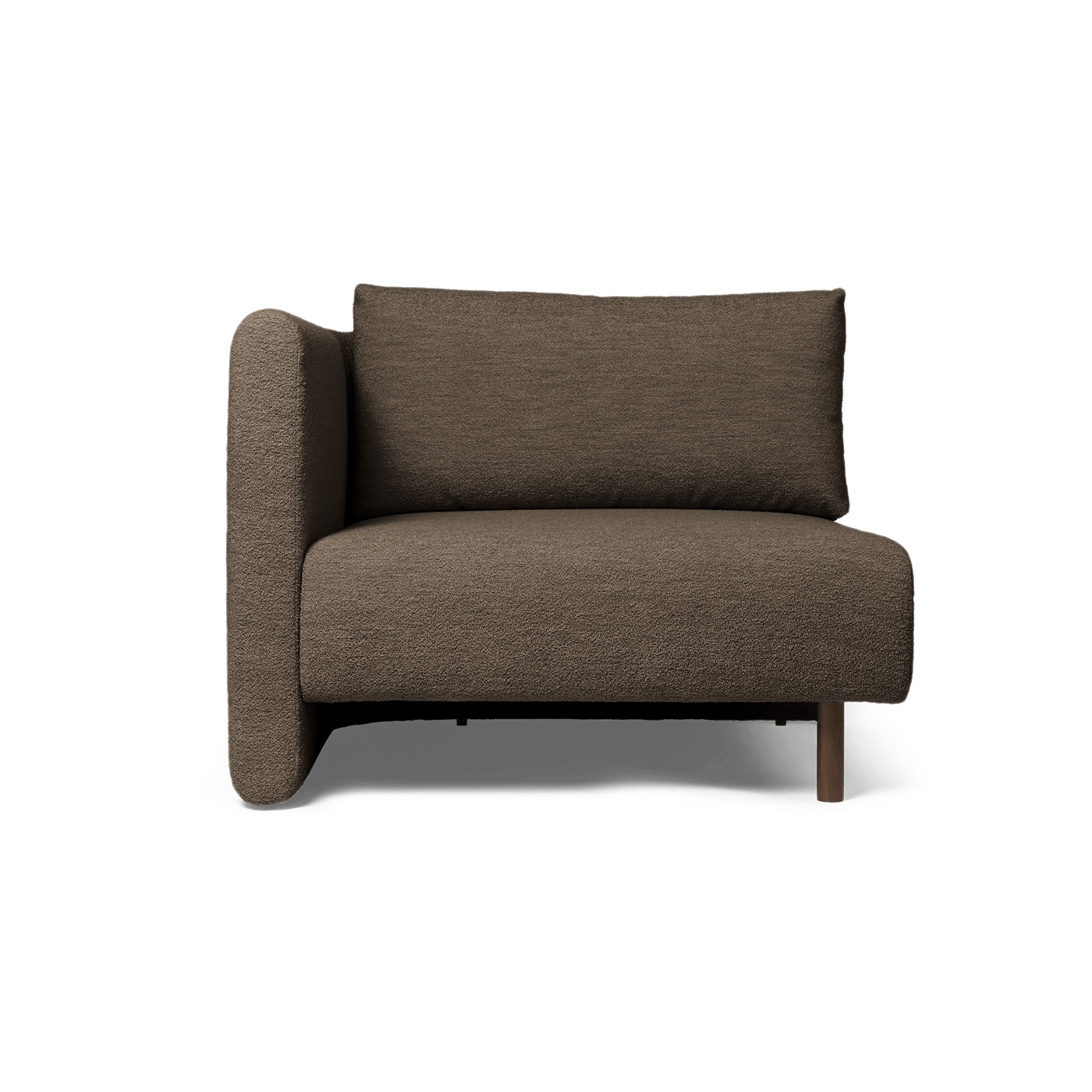 Dase Armrest L Soft Bouclé Ferm Living - 6