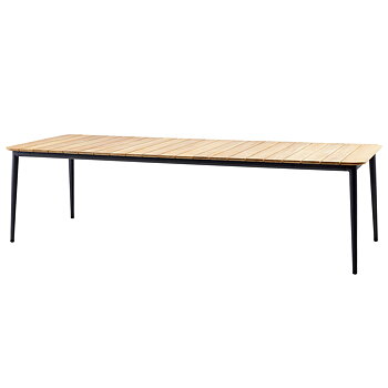 Core matbord 274 x 90 cm grå Cane-line