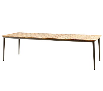 Core matbord 274 x 100 cm taupe Cane-line