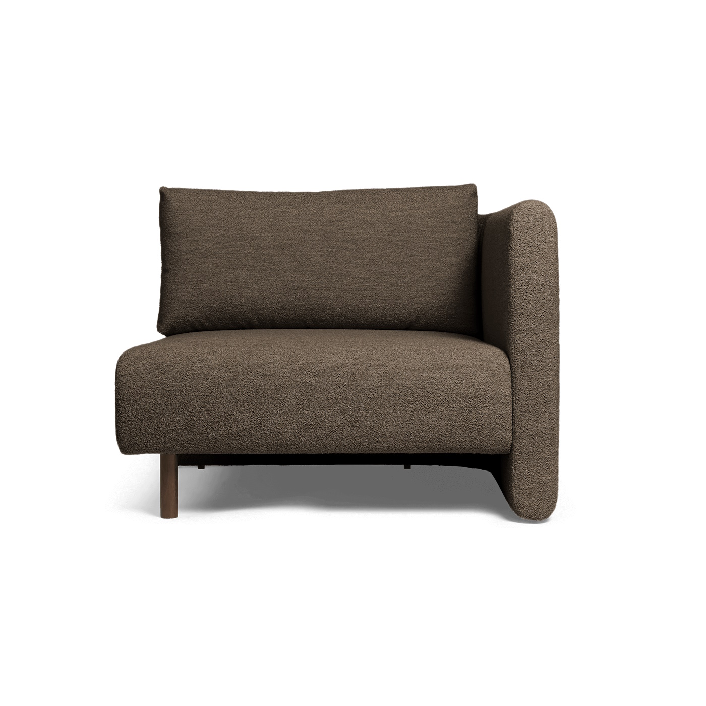 Dase Armrest R Soft Bouclé Ferm Living - 6