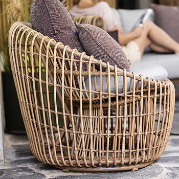 Nest Round fåtölj OUTDOOR Cane-line