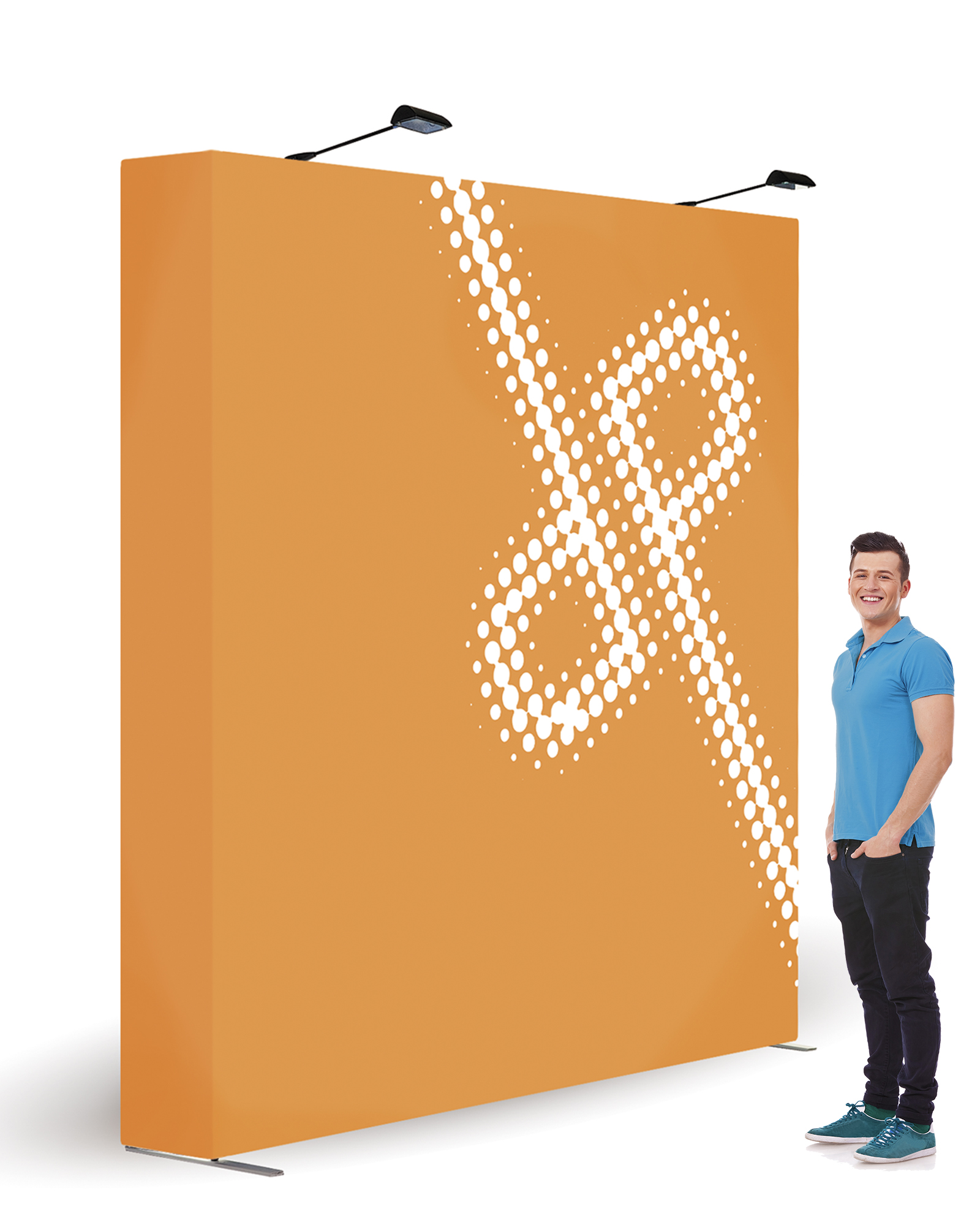 POPUP TYGVÄGG XL - Display Projekt