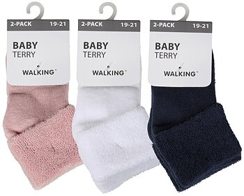 2-pack Babystrumpor Terry