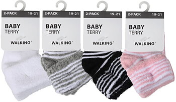 2-pack Babystrumpor Terry