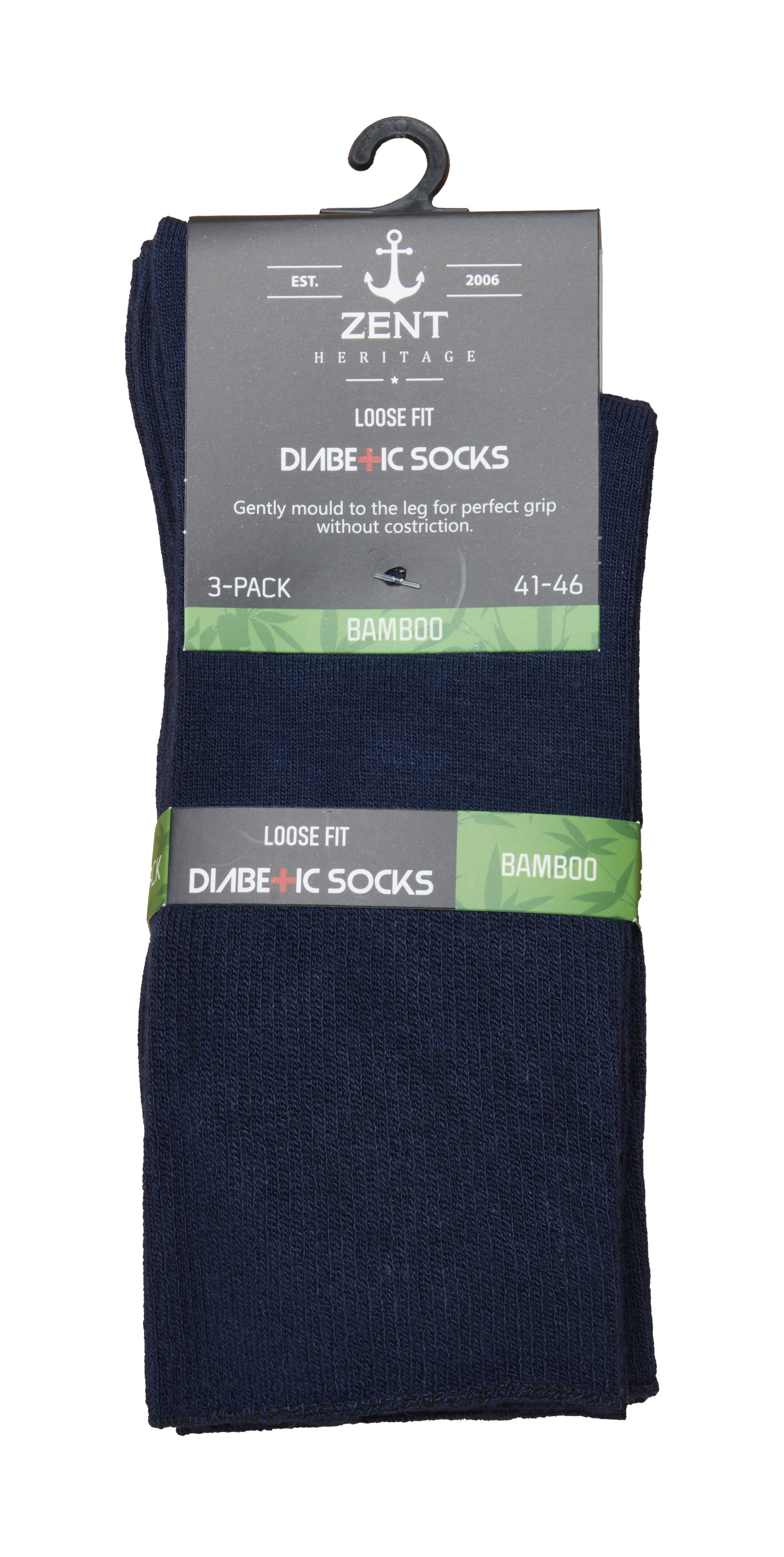 3-Pack Lösresår Strumpor Bambu - 2