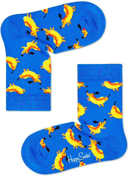 Happy Socks Kids Hot Dog Sock