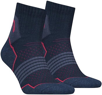 2-Pack Head Hiking Quarter Socks