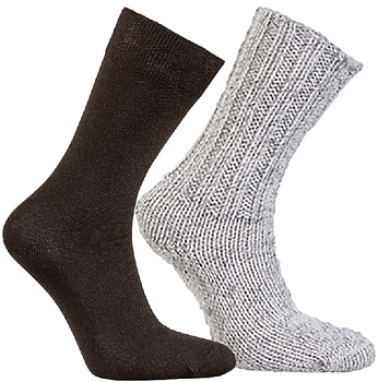 Bola  Raggsockor Twinpack Med innerstumpa i Coolmax