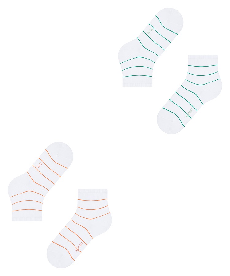 2-Pack Esprit Fine Line Women Short socks - 2