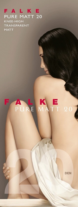  FALKE Pure Matt 20 Musta - 2