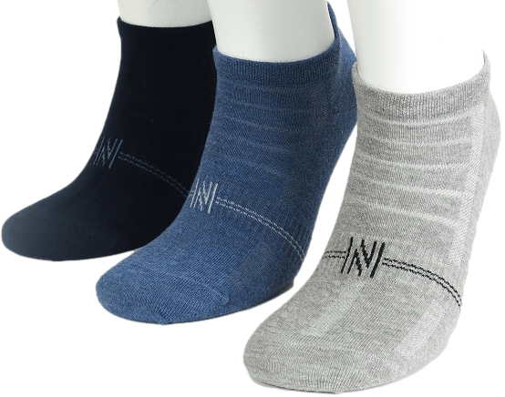 3-Pack Norfolk Fresh  Blå & Grå