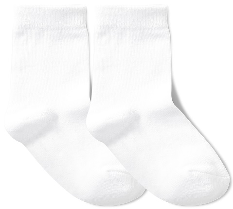 2-Pack Vita  Babystrumpor