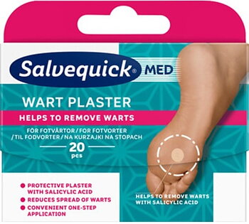 Salvequick MED Vårtplåster 20st
