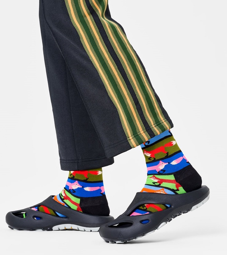  Happy Socks Black Fox Stripe - 2