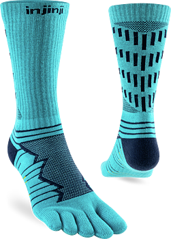 Injinji Ultra Run Crew Pacific Blue