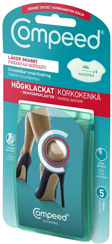 Compeed High Heel Skavsårsplåster 5St