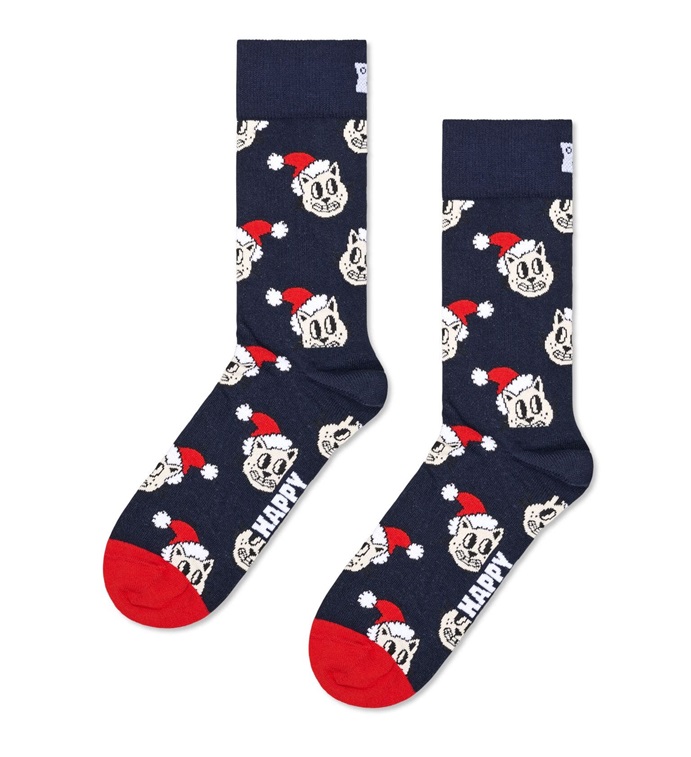 Happy Socks  Holiday Cat Sock