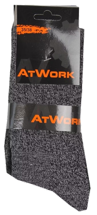 2-Pack Arbetsstrumpor Bomull