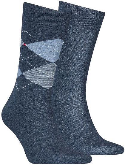 2-Pack Tommy Hilfiger Check Herr, Jeans