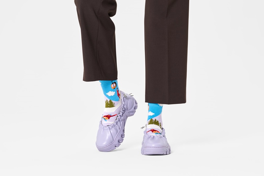  Happy Socks Snowboard Sock - 2