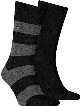 2-Pack Tommy Hilfiger Rugby Herr, Black