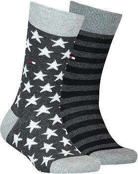  2 kpl Tommy Hilfiger -lasten sukat Stars