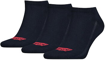 3-Pack Levis Mörkblå Low Cut strumpor