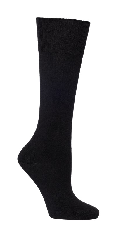 4-Pack Svarta Knästrumpor Bambu