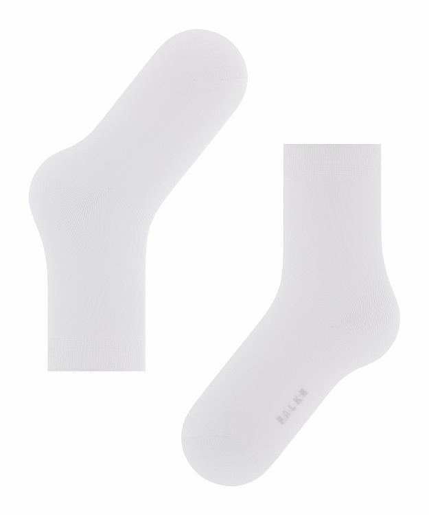 FALKE Cotton Touch Vit, Dam - 4