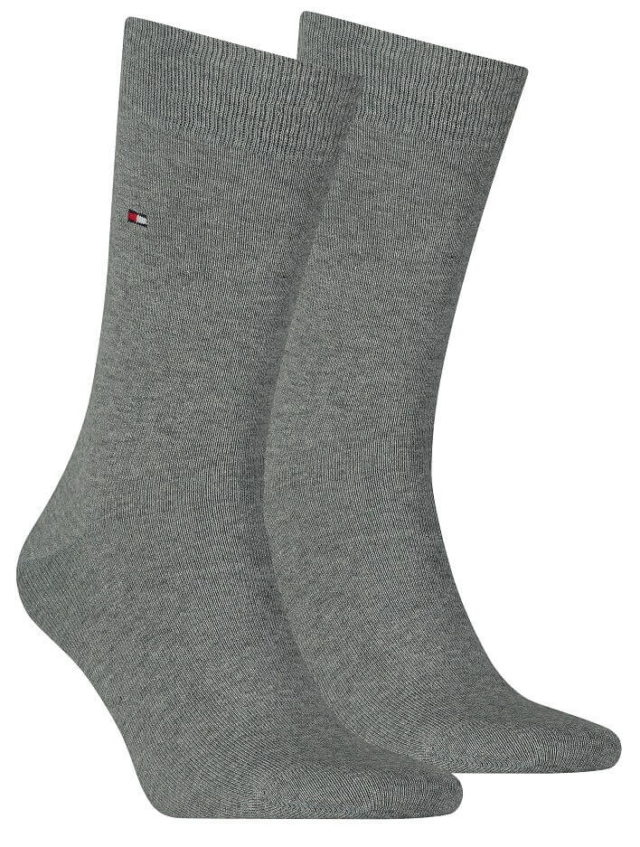 2-Pack Tommy Hilfiger Grå Herrstrumpor