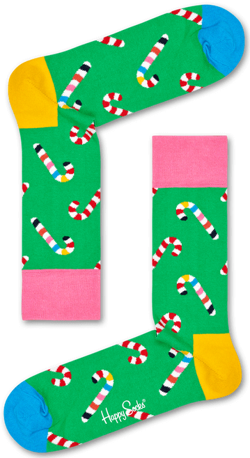 Happy Socks Candy Cane Sock