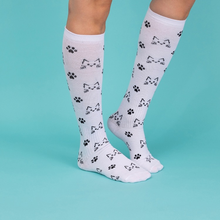 2-Pack Sthlm Sock co. Stödstrumpor Katter - 2