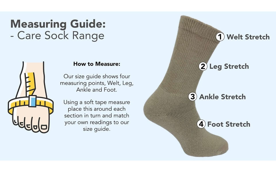 2-Pack Norfolk Diabetesstrumpor Ull - 2