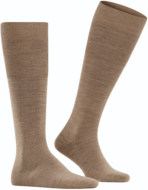 Falke Airport i Merino-ull Knästrumpor Herr
