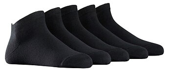 5-Pack Esprit Svarta Ankelstrumpor Eko Dam