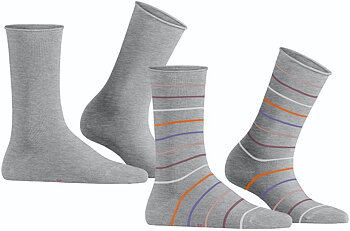  2-pack Esprit Multi Stripe luomupuuvillaiset naiset