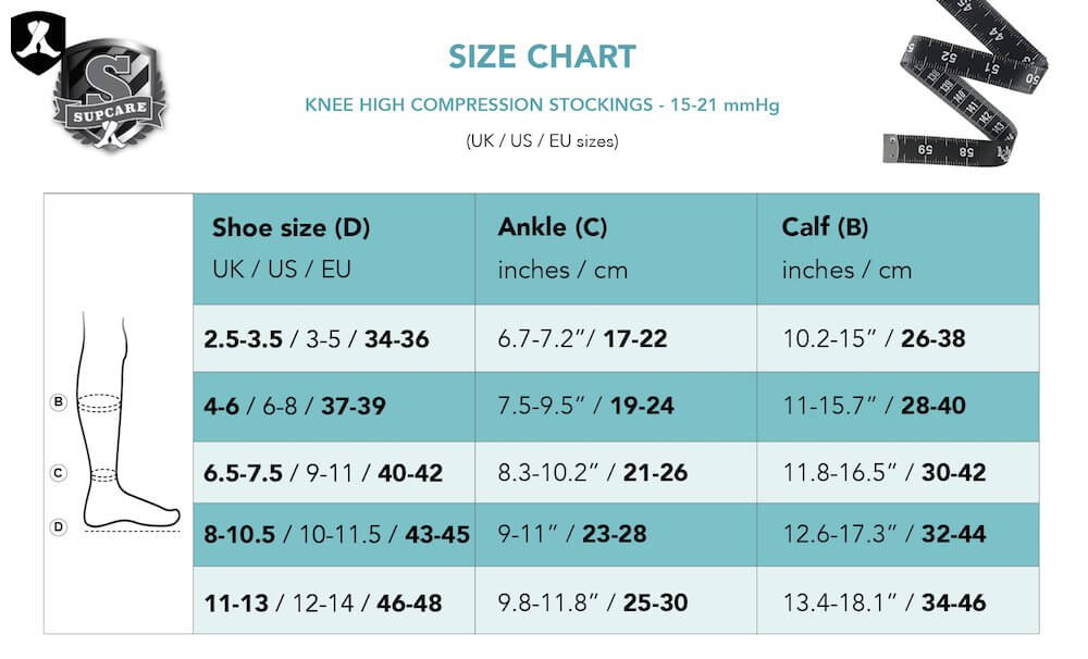  Supcare Support Socks in Wool - 2