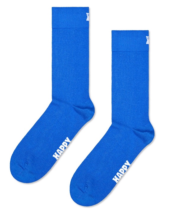 Happy Socks Solid Blue