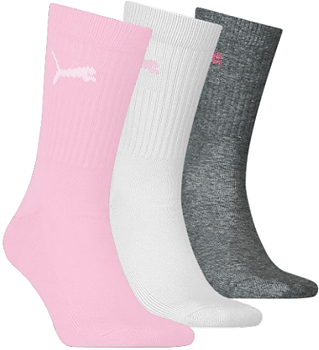  3-Pack Puma Junior Crew