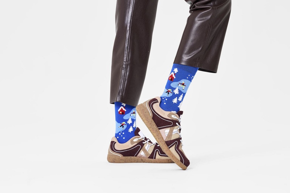  Happy Socks Blue Winter Sock - 2