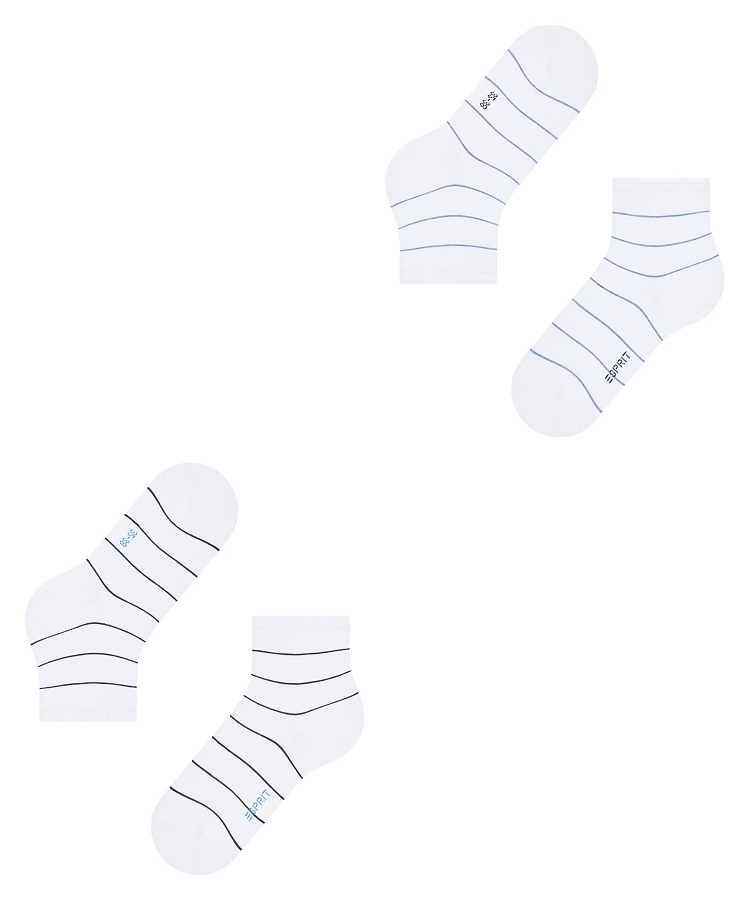 2-Pack Esprit Fine Line Women Short socks - 2