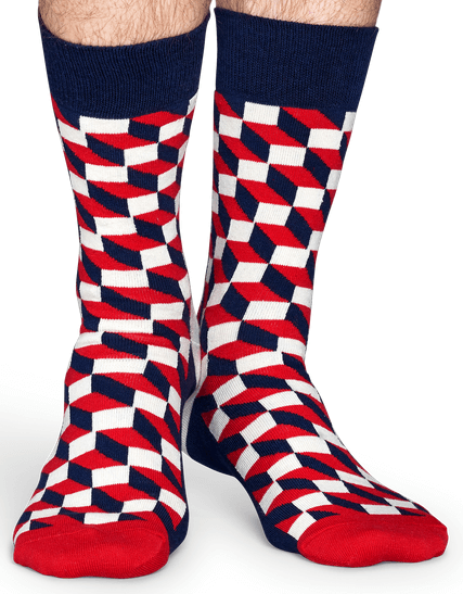  Happy Socks Filled Optic Sock - 3