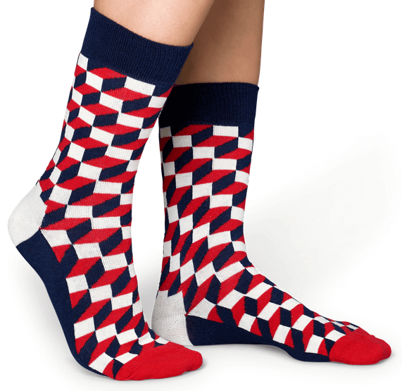  Happy Socks Filled Optic Sock - 2