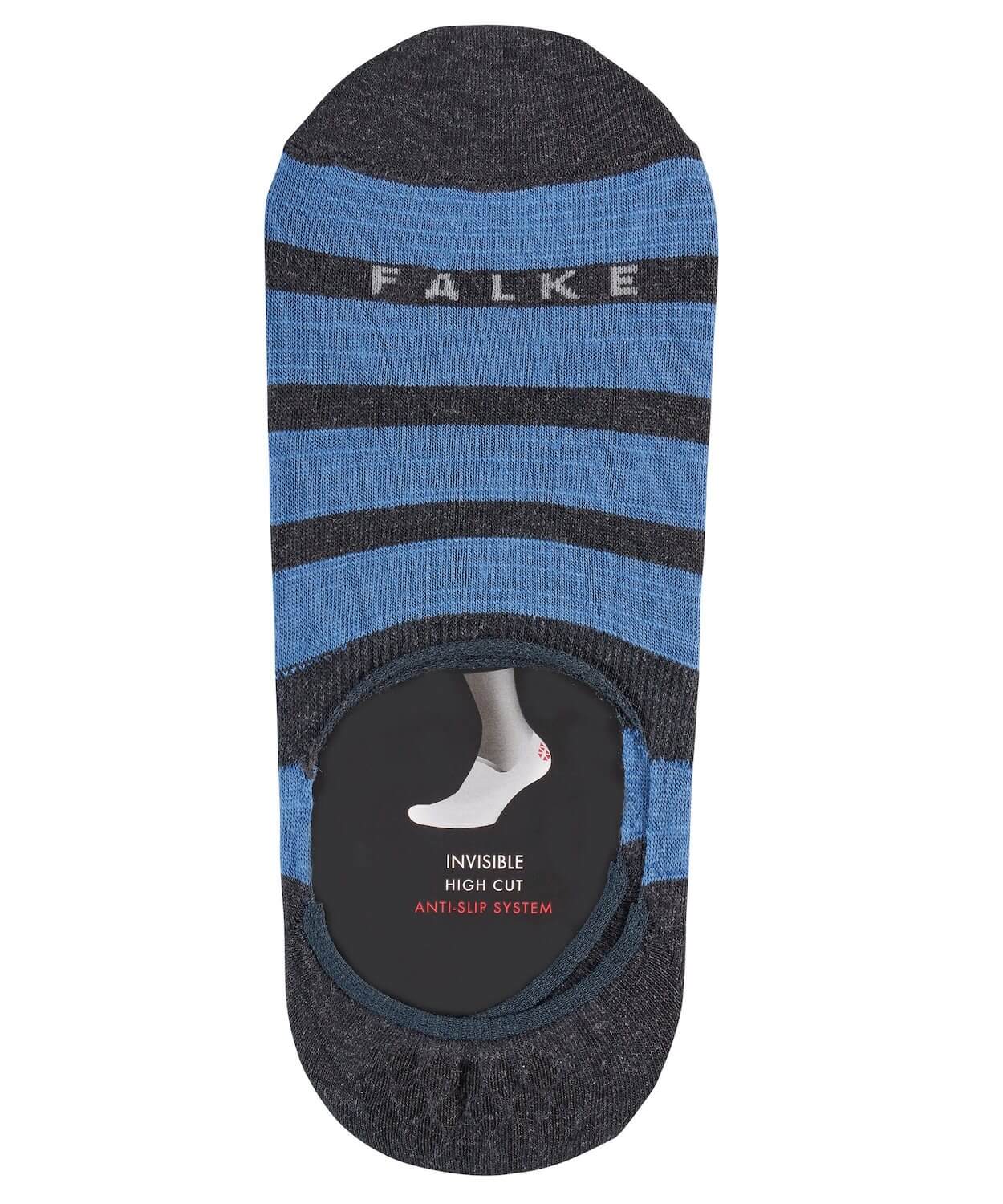 FALKE Stripe No Show Socks  Herr - 2